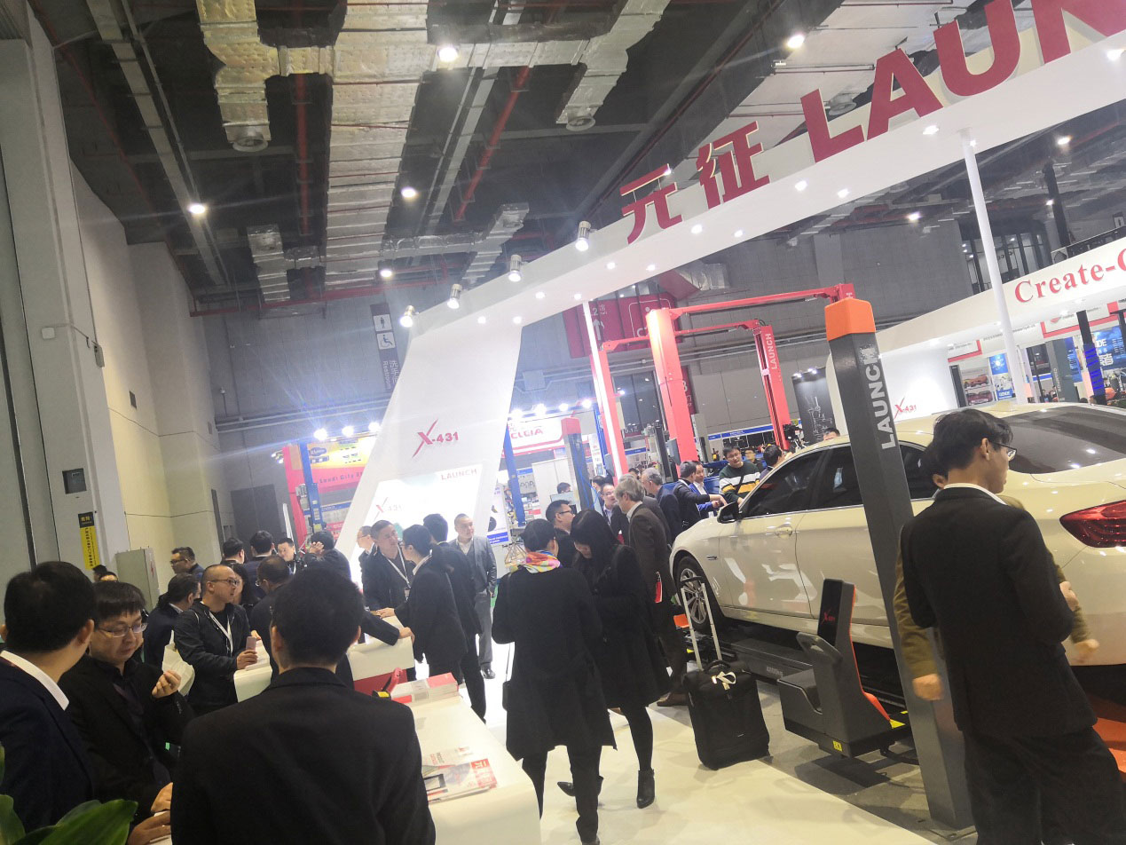 Launch had been joining in Automechanika Shanghai in successive 14 years