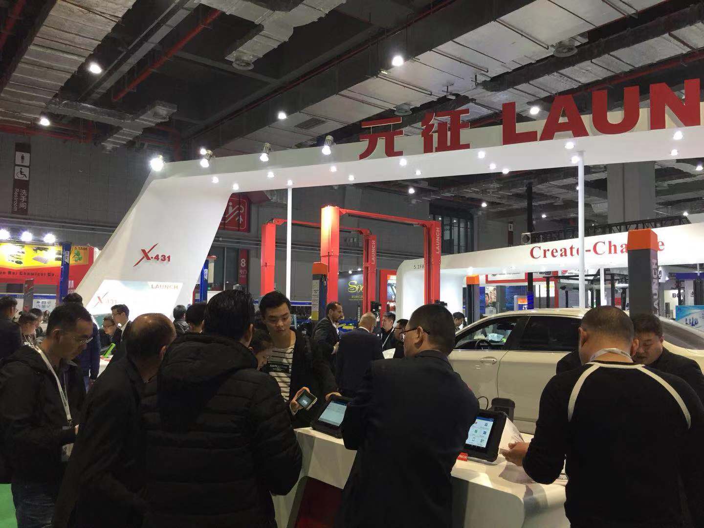 Launch had been joining in Automechanika Shanghai in successive 14 years